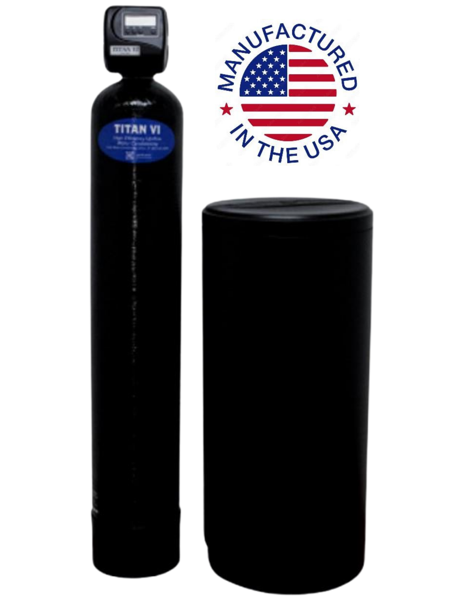 Titan VI water softener tank with brine tank